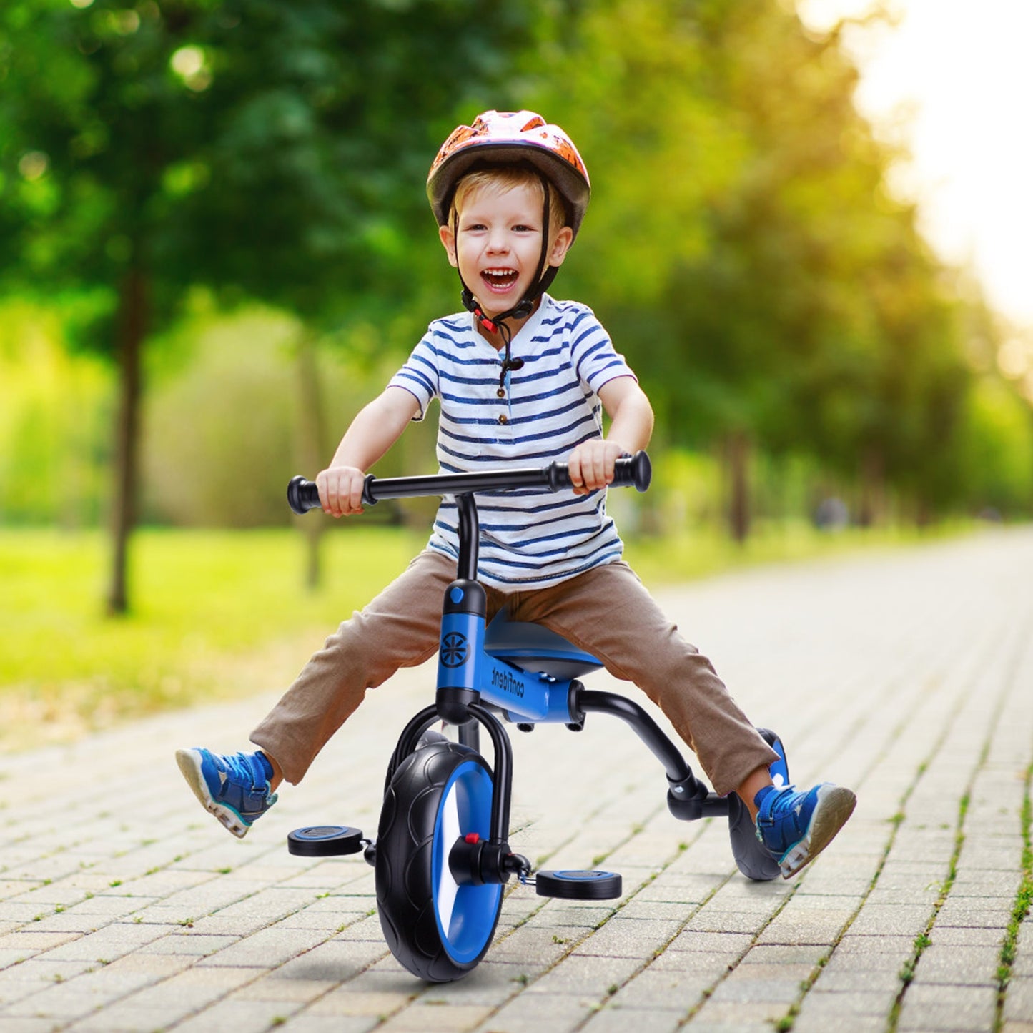 JoyKidsGo™ 4 n 1 - Kids Tricycle