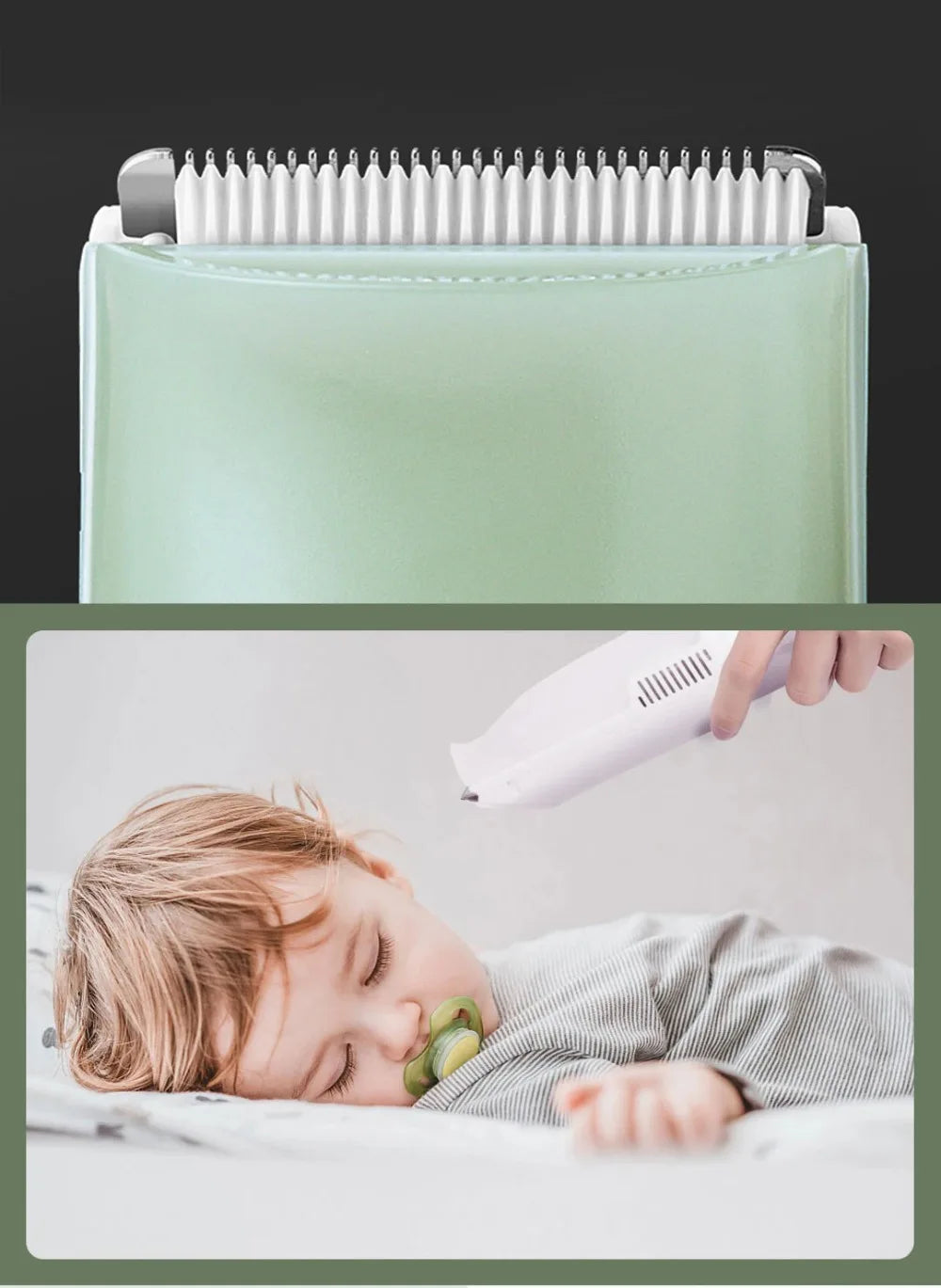 JoyKidsGo™ Baby Hair Clipper with Vacuum