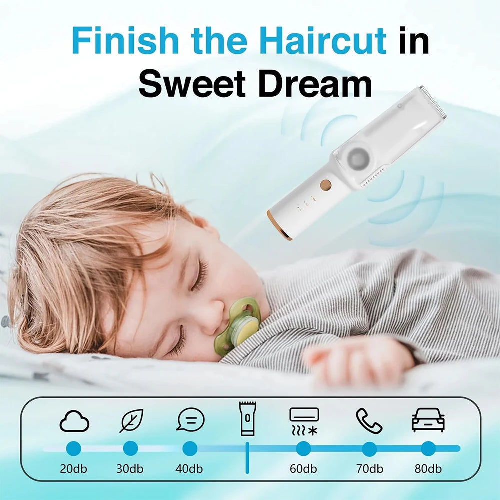 JoyKidsGo™ Baby Hair Clipper with Vacuum