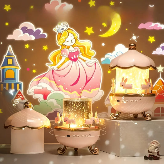 JoyKidsGo™ Kids Night Light Projector 21 Films & Bluetooth