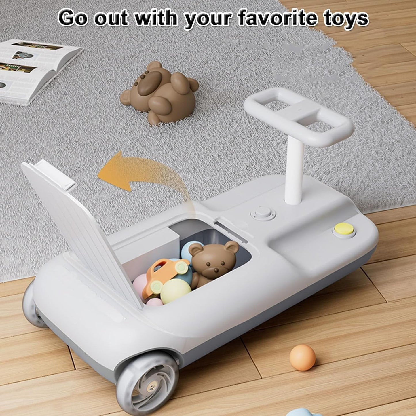 JoyKidsGo™ 3-in-1 Electric Kids Go Kart