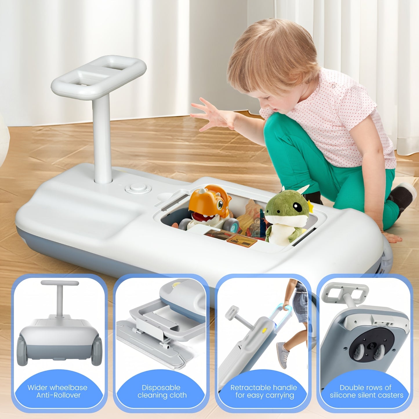 JoyKidsGo™ 3-in-1 Electric Kids Go Kart