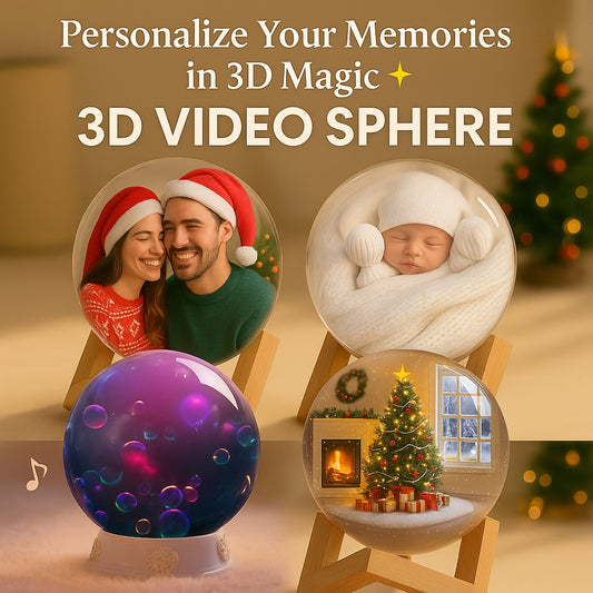 JoyKidsGo™ 3D Memory Sphere – Display Videos & Photos