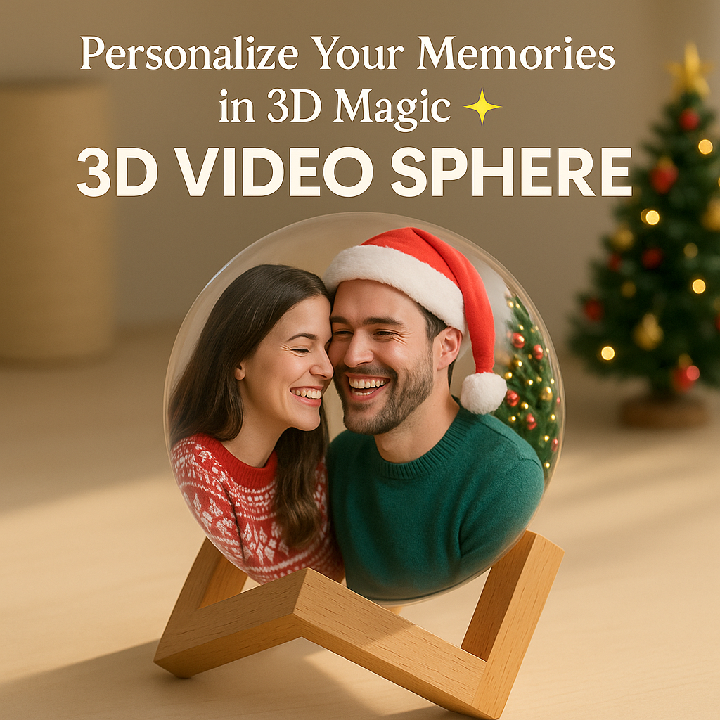 JoyKidsGo™ 3D Memory Sphere – Display Videos & Photos
