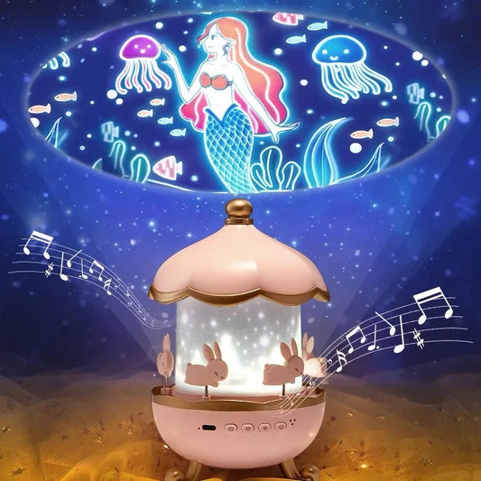 JoyKidsGo™ Kids Night Light Projector 21 Films & Bluetooth