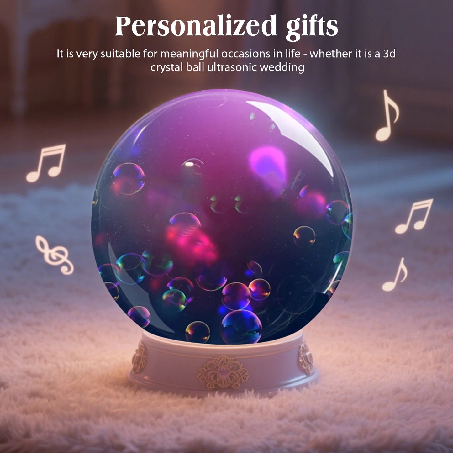 JoyKidsGo™ 3D Memory Sphere – Display Videos & Photos