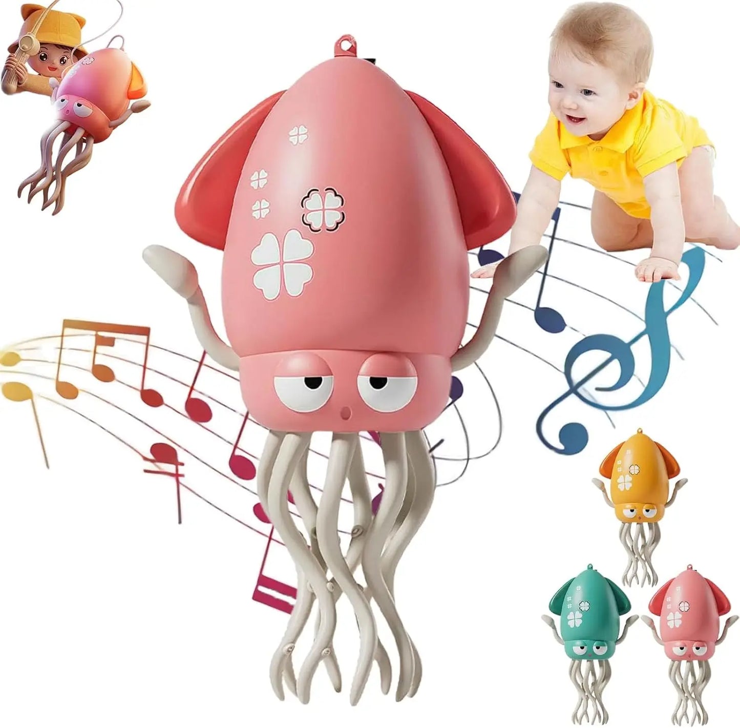 JoyKidsGo™ Electric Dancing Octopus