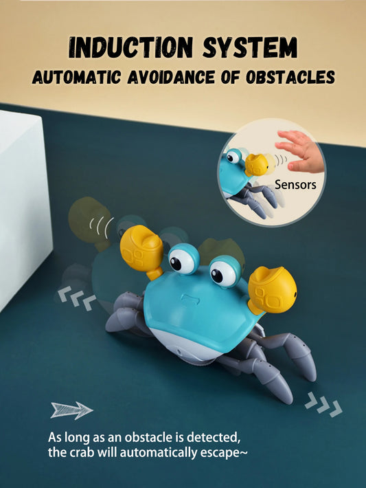 JoyKidsGo™  Auto-sensing Escape Crab toy