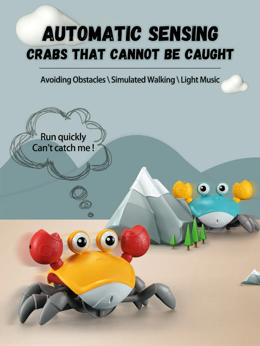 JoyKidsGo™  Auto-sensing Escape Crab toy