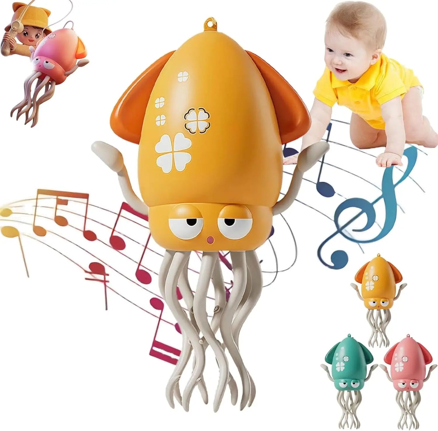 JoyKidsGo™ Electric Dancing Octopus