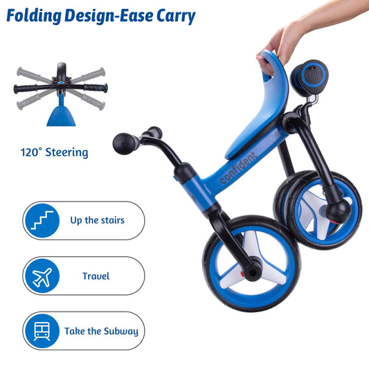 JoyKidsGo™ 4 n 1 - Kids Tricycle